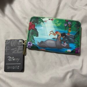 Loungefly Disney Jungle Book Wallet - Green and Multicolor